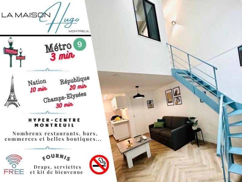 La Maison Hugo Montreuil  Exterior foto