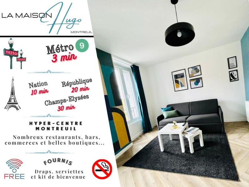 La Maison Hugo Montreuil  Exterior foto