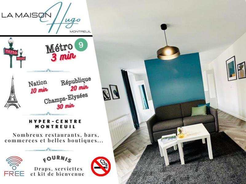 La Maison Hugo Montreuil  Exterior foto